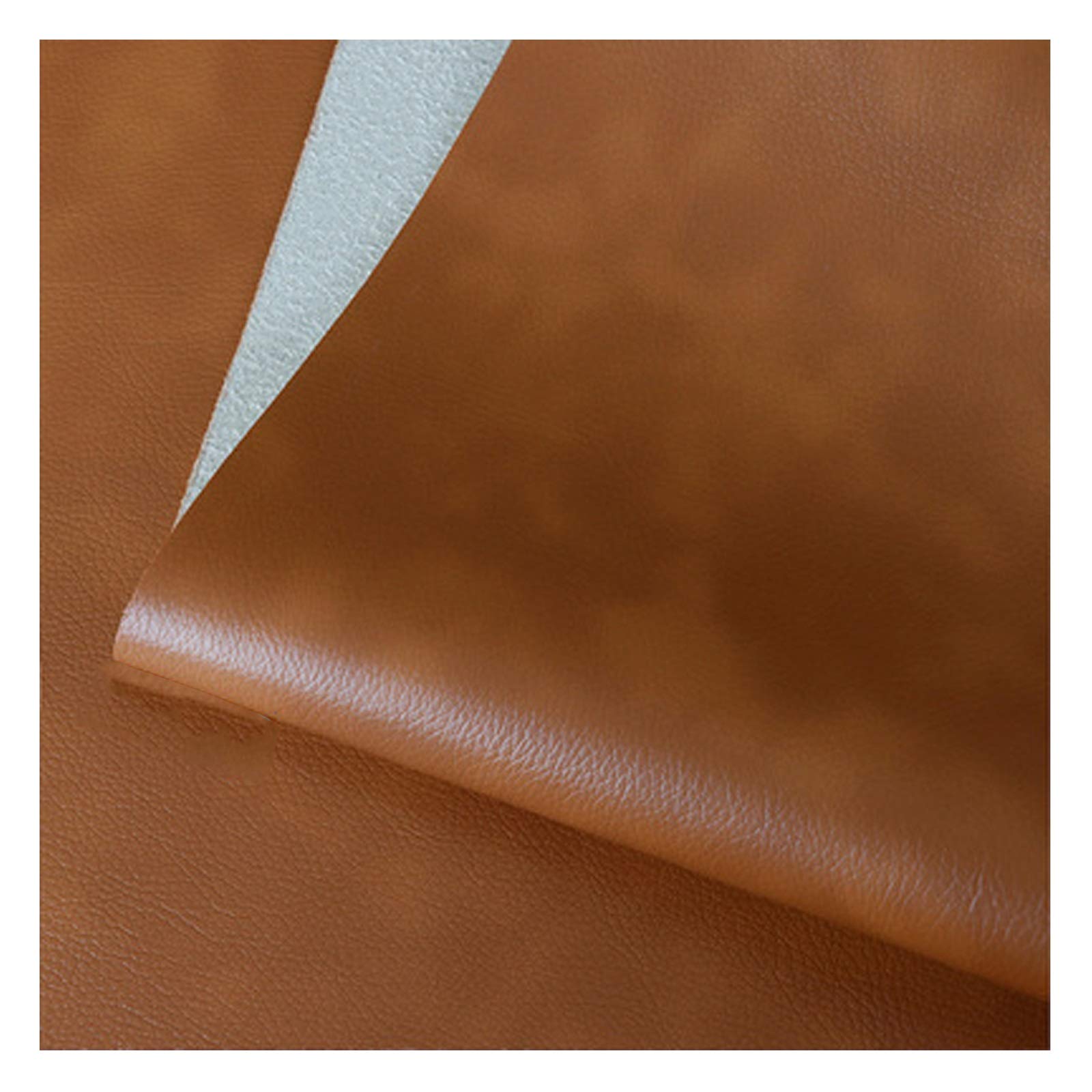 Sztuczna skóra tkanina na metry skóra skóra skóra skóra materiał materiał do tapicerki rzemiosło DIY szycie sofa torebka dekoracja fotela samochodowego, 1,38 x 1 m (kolor: 55 #)