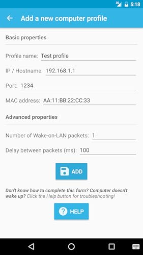 Wake-on-LAN Commander