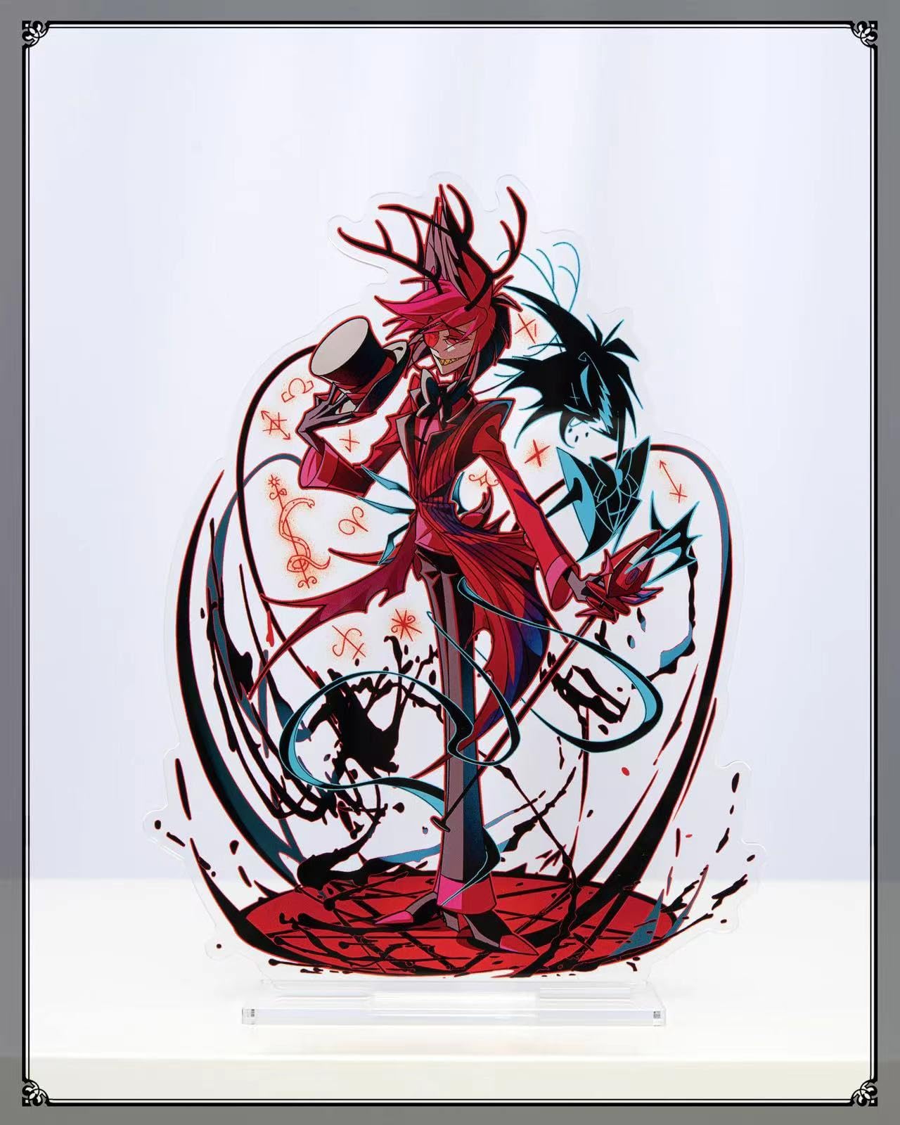 Hazbin Hotel Alastor(アラスター)ピンズ Alastor Winter 2023 Rainbow Plated Enamel Pin Limited