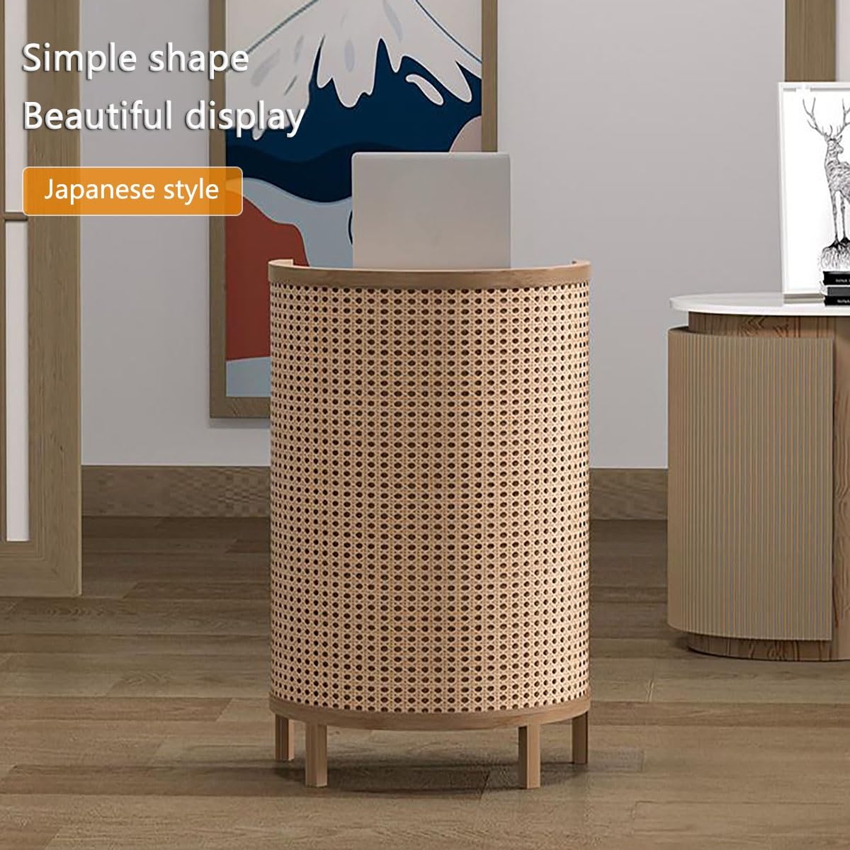 Modern Und Schön Rezeption-Tisch, Bürotheke Rezeption Tisch, Moderner Rezeption Tisch, Rezeptionstresen Büromöbel Für Salon Empfangsraum Kasse, Lobby(120 * 50 * 100cm)