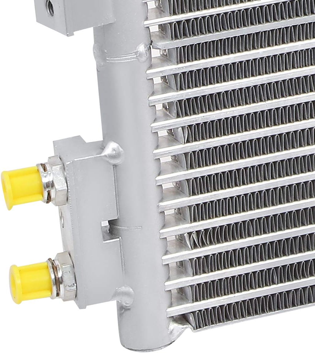 Auto Dynasty 3948 Aluminum A/C Condenser Compatible with Dodge Charger Challenger Chrysler 300 3.6L 5.7L 6.2L 6.4L 11-19