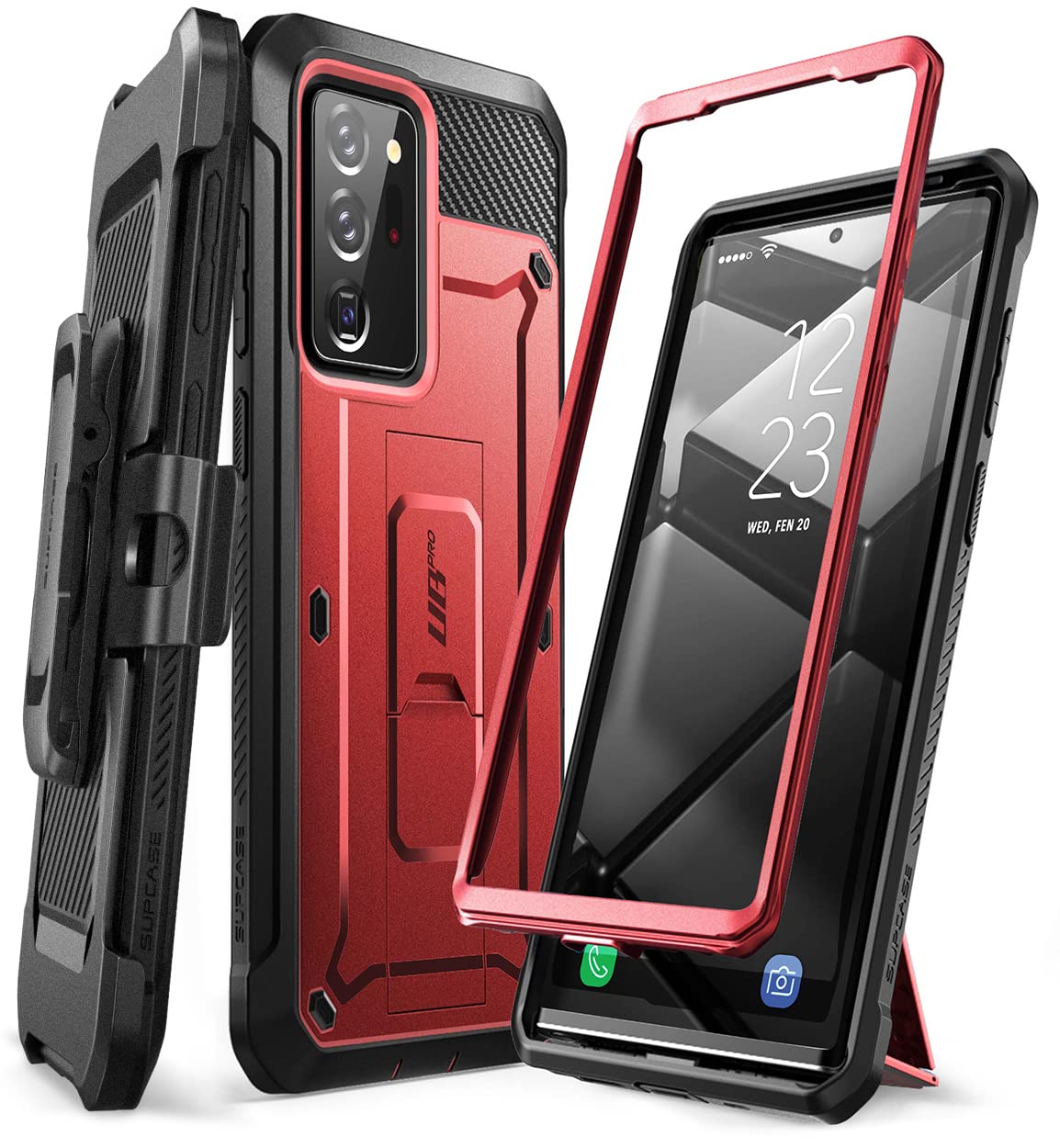 SUPCASE Unicorn Beetle Pro Series Case for Samsung Galaxy Note 20 Ultra  (2020 Release), Full-Body Rugged Holster Kickstand Without Built-In Screen
