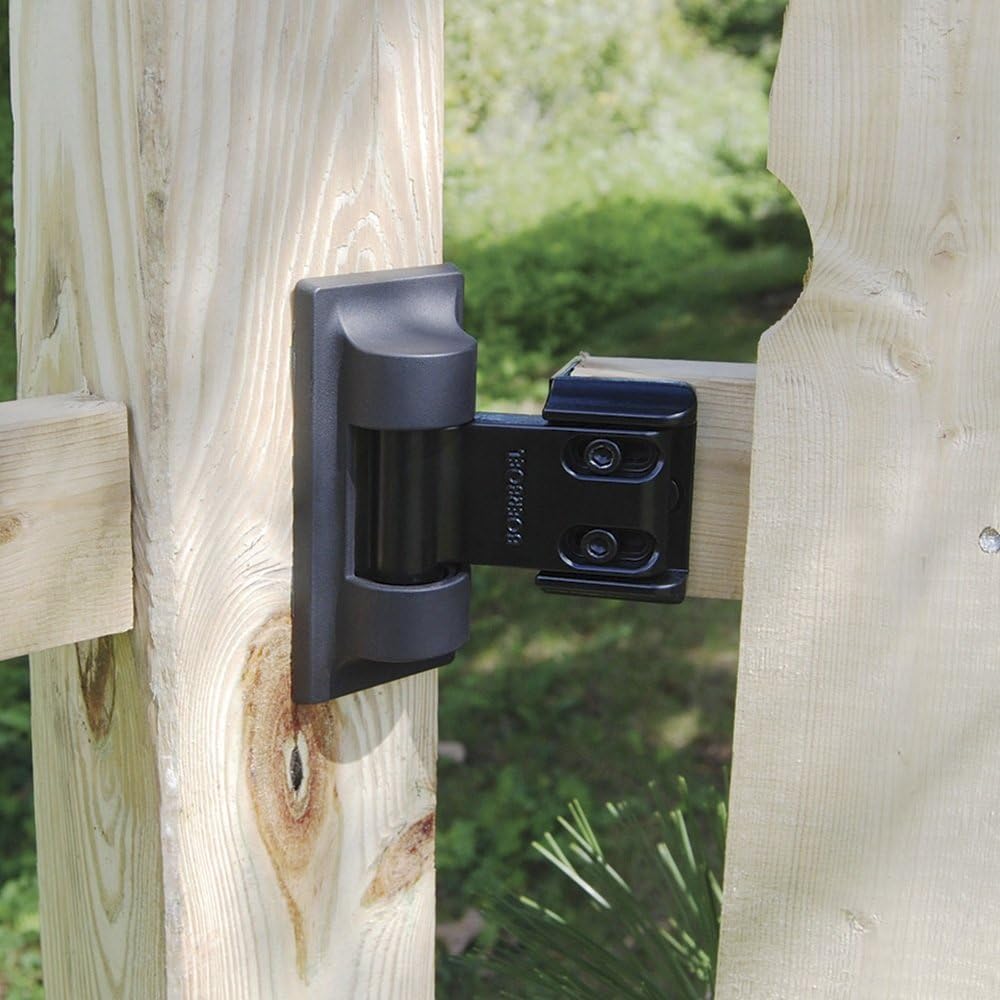 Barrette Outdoor Living 73014252 Black SS Standard Wrap Hinge