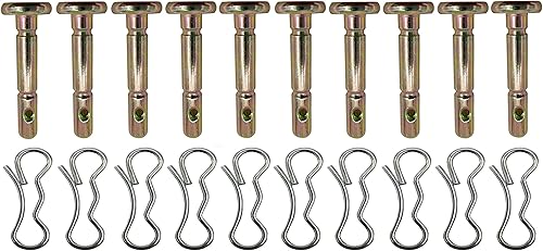 10 unidades 738-04124A y 714-04040 pasadores de corte y chavetas para quitanieves Cub Cadet MTD Troy Bilt