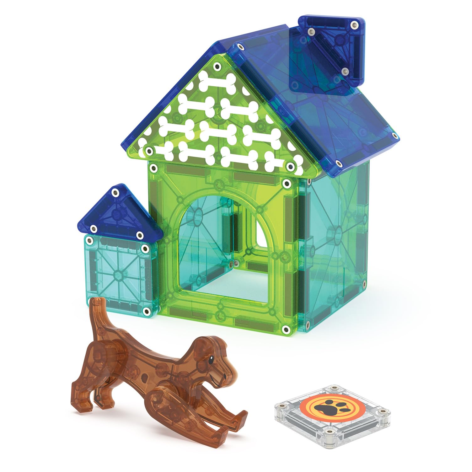 Amazon.co.jp: MAGNA-TILES(マグナタイルズ) ドッグハウス 13ピース