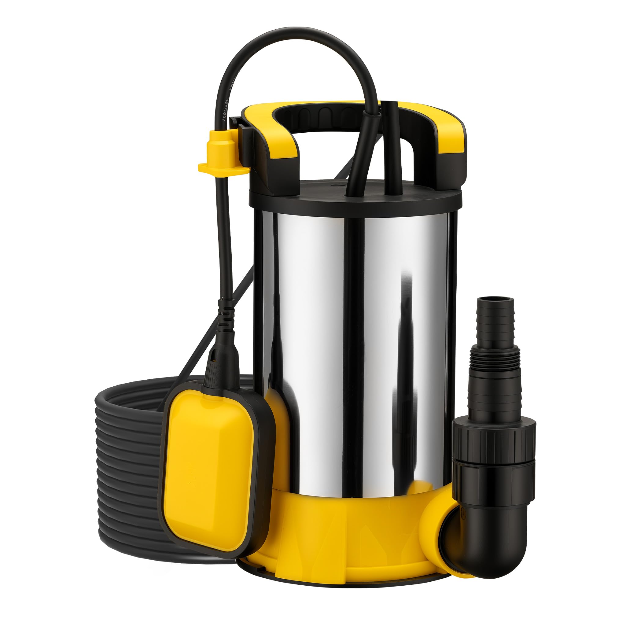 Wiltec Pompa zanurzeniowa do wody czystej 550 W 12500 l/h 7 m stal nierdzewna PPO
