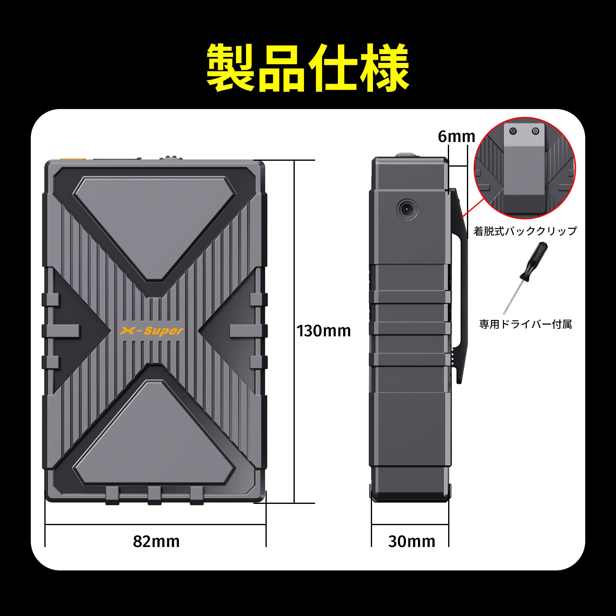 Amazon.co.jp: バッテリー 作業服専用 モバイルバッテリー 24000mAh