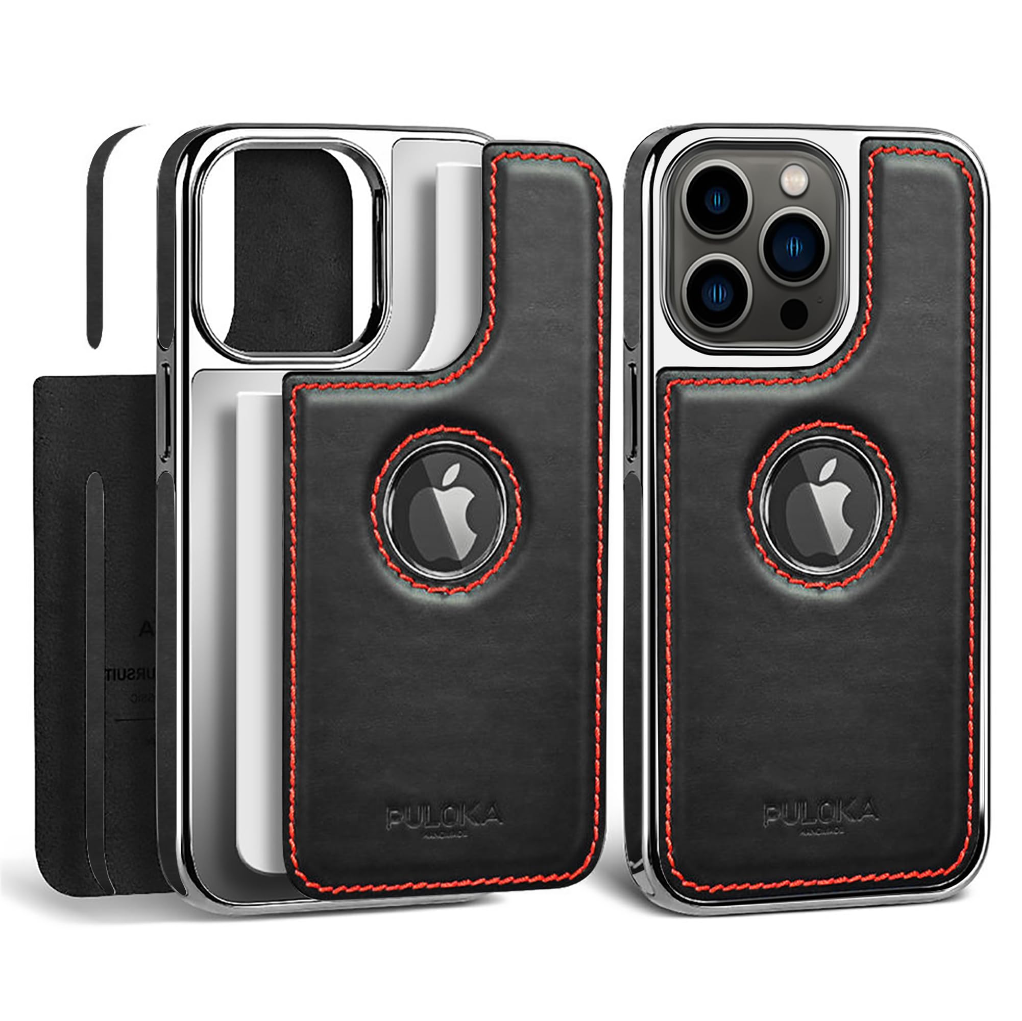 Amazon.com: PULOKA for iPhone 13 Pro Max Case - Premium Vegan