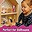 Liberty Imports Little Career Toddler Dolls with Dresses, Girls Imaginative Pretend Play Mini Small Dolls with Outfits for Chef, Doctor, Pilot, Engineer, Teacher & Baker (Career)
