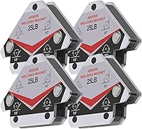 Vista 1 de GUTIMORE - Magents de soldadura de 25 libras, paquete de 4, soporte magnético de sujeción de ángulo resistente