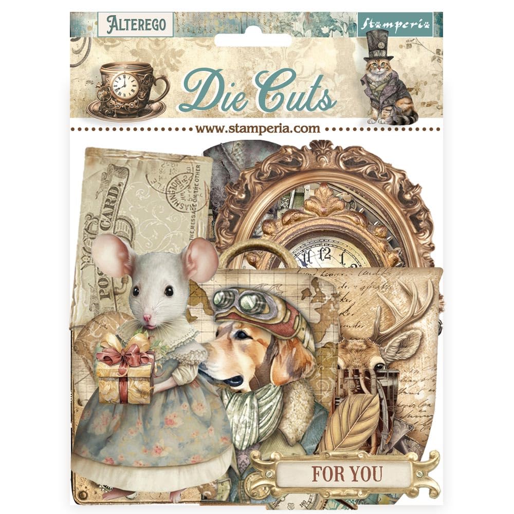 Stamperia DFLDC106 Die Cuts, Assorted, One Size