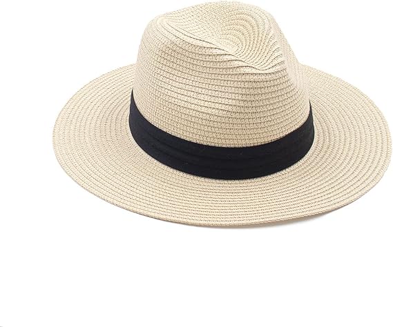 surell Paper Straw Fedora - Cute Summer 