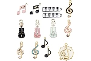 Enamel Music Note Charmed Inspires Jewelry-Making Masterpieces