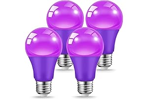 9W(60W Equivalent) Bulbs Purple For Outdoor Porch
