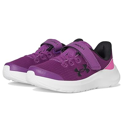 Under Armour Kids Pursuit 4 Alternate Closure (Little Kid) Girls Shoes Andromeda Purple/Rebel Pink/Black