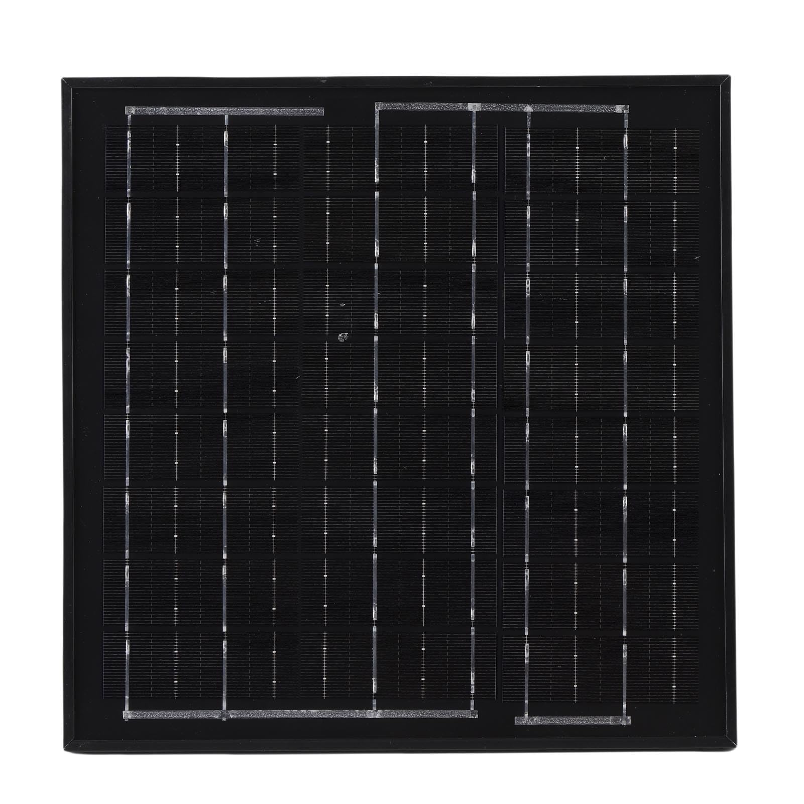 FTVOGUE Ventilatore Solare da Tetto 8W, Motore Brushless, di Scarico Ad Alta Efficienza Energetica, Ideale per Soffitte e Magazzini