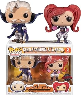 Funko Pop! Animation: My Hero Academia- G.Criminal & LaBrava 2 Pack (Exc), Collectible Action Vinyl Figure - 60894