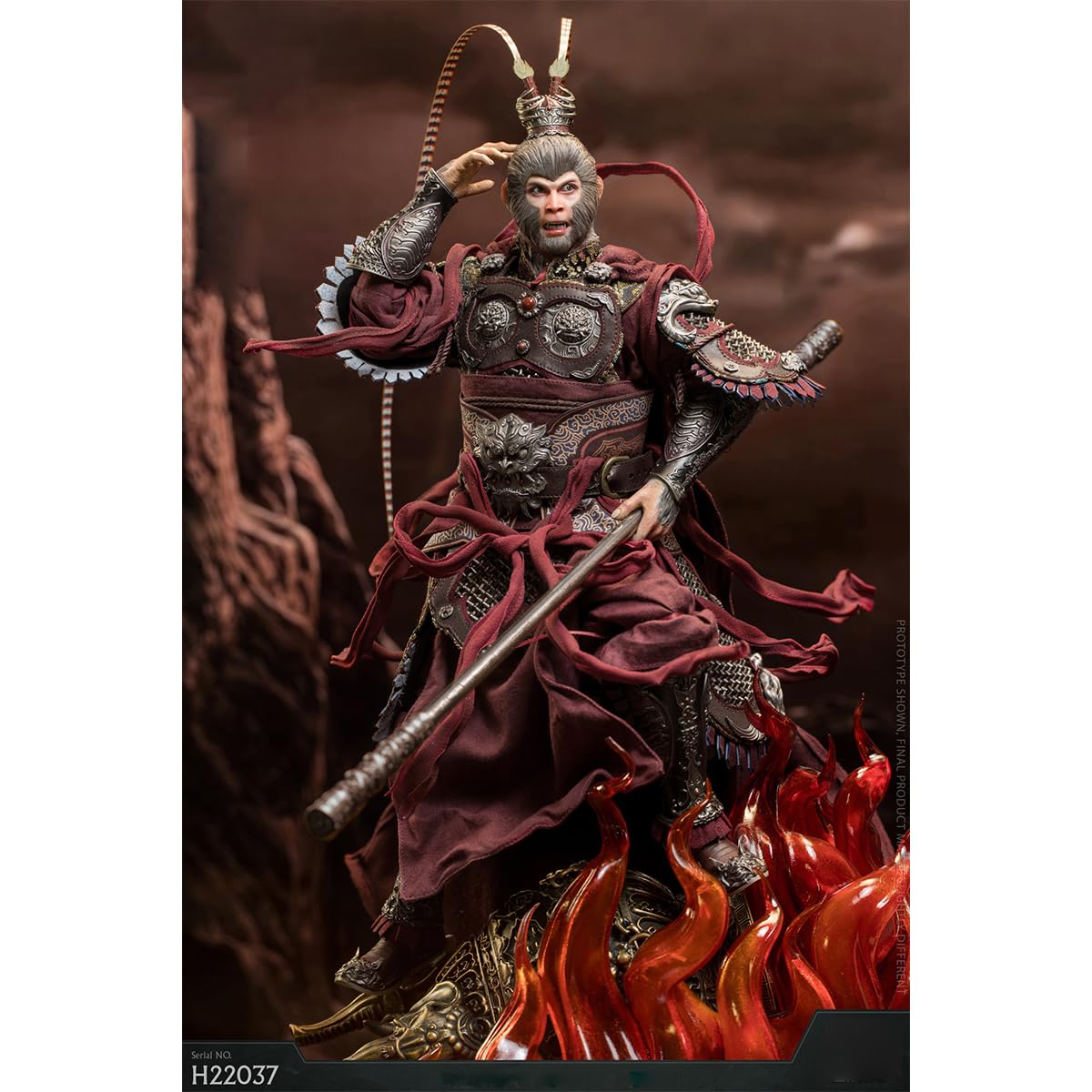Amazon.co.jp: HiPlay HAOYUTOYS 1/6 神話 悟空 斉天大聖 黒化版 
