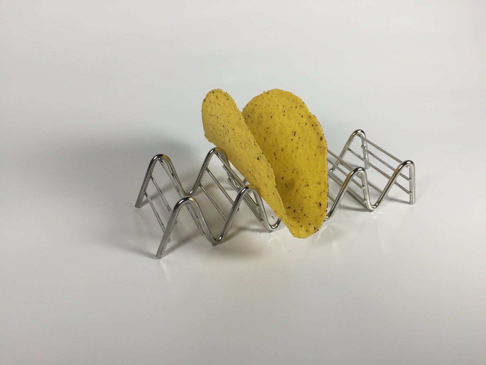 Taco Holder - Stainless Steel Taco Rack - Holds 4 Hard Shell Tacos