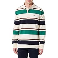 GANT Striped Heavy Rugger, Crema
