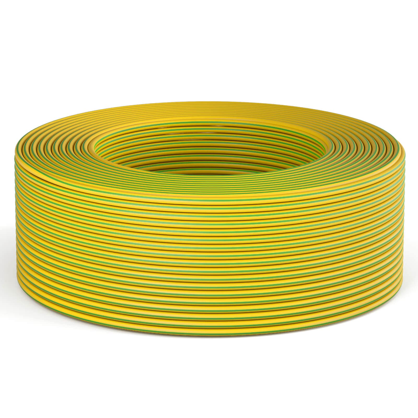hb-digital 50m 16mm2 Cable de toma de tierra H07V-K Conductor de cobre flexible Conductor único para instalaciones fotovoltaicas Cable de energí solar Cable de PVC Cable de toma de tierra con alambre