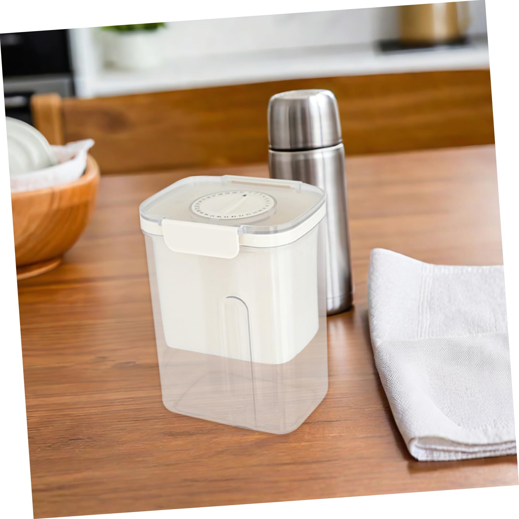 TOYANDONA Colino Yogurt Greco in Acciaio Inossidabile Filtro per Siero con Struttura Multifunzionale 2 Pezzi per Cucina e Preparazione Casearia