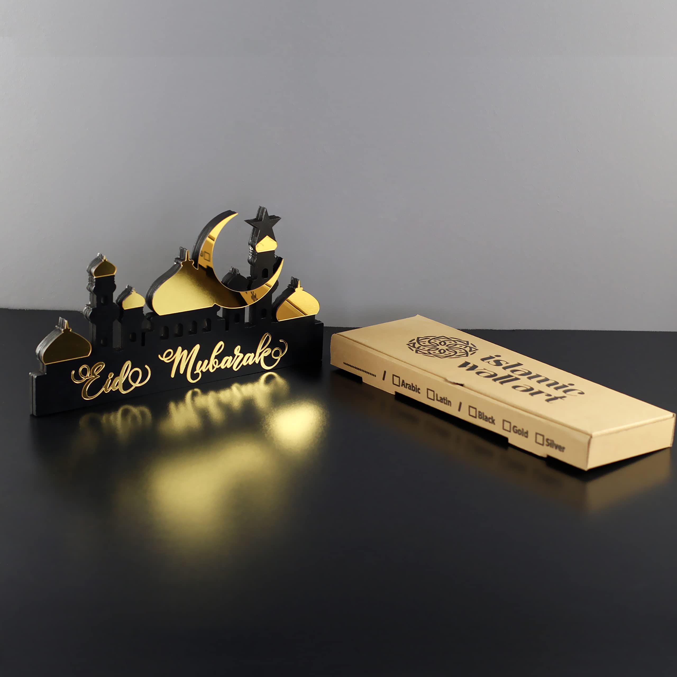 IWA Concept Decoración De Mesa Islámica Acrílica De