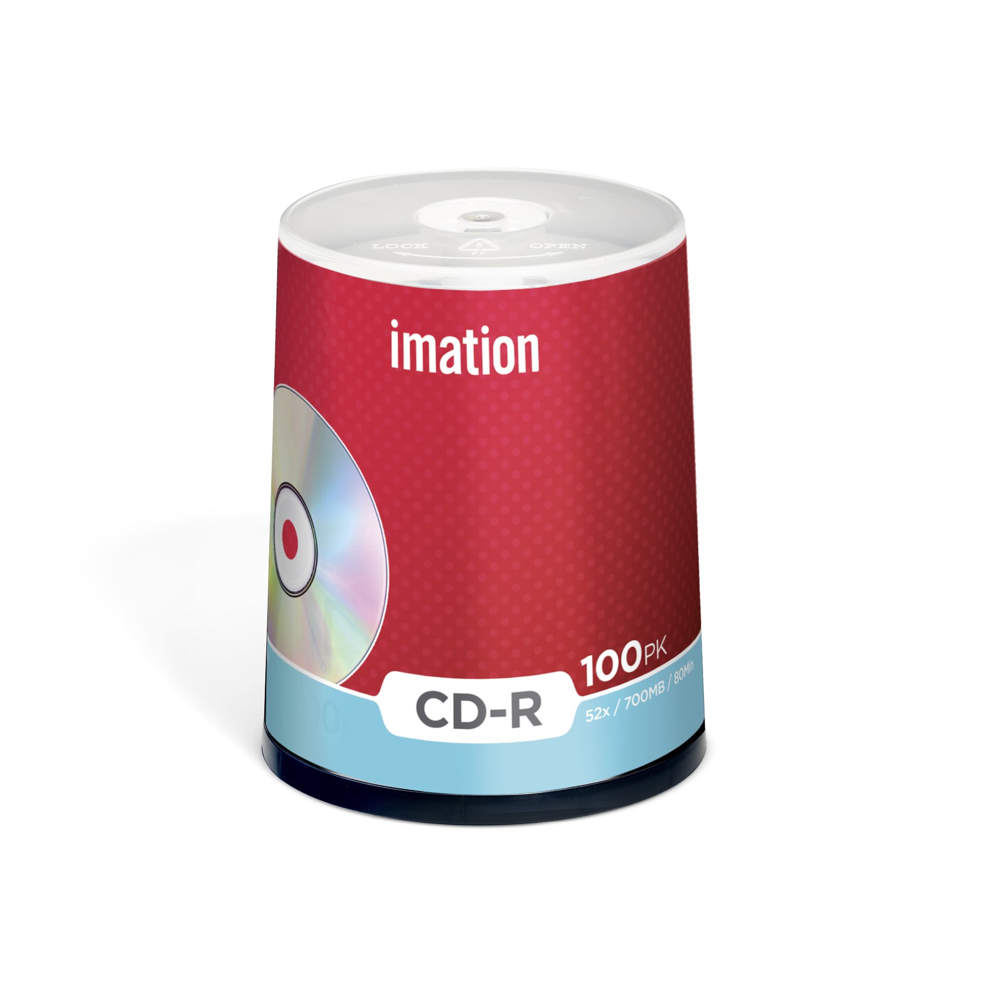 Imation CD-R 52X 700MB 100PK spindle
