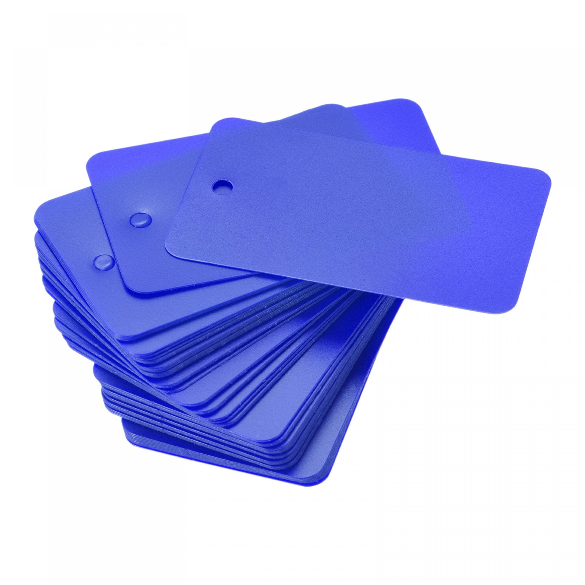 200 Étiquettes En Plastique Vert Imperméables - 3x5 Cm Avec Trou à Œillet - Pour Identification, Expédition, DIY - 6