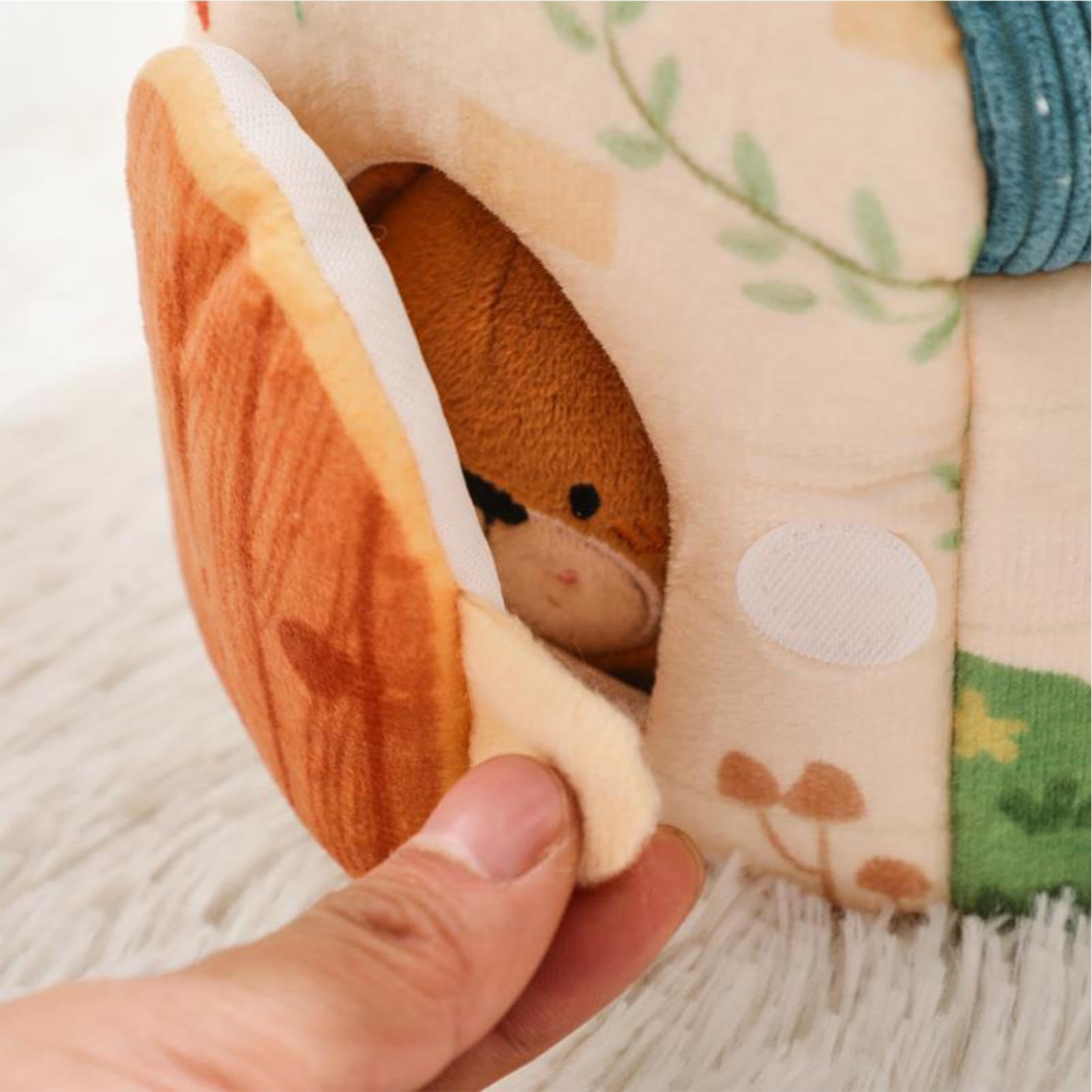 Pluszowe Zwierzęta Z Farmy Miękka Sensoryczna Pluszowa Lalka Farma Domek | Samolociki Zabawki Dla Dzieci Żłobki, Łóżka, Stoły, , Półki, Domy, Szkoły, Biura, Kawiarnie,