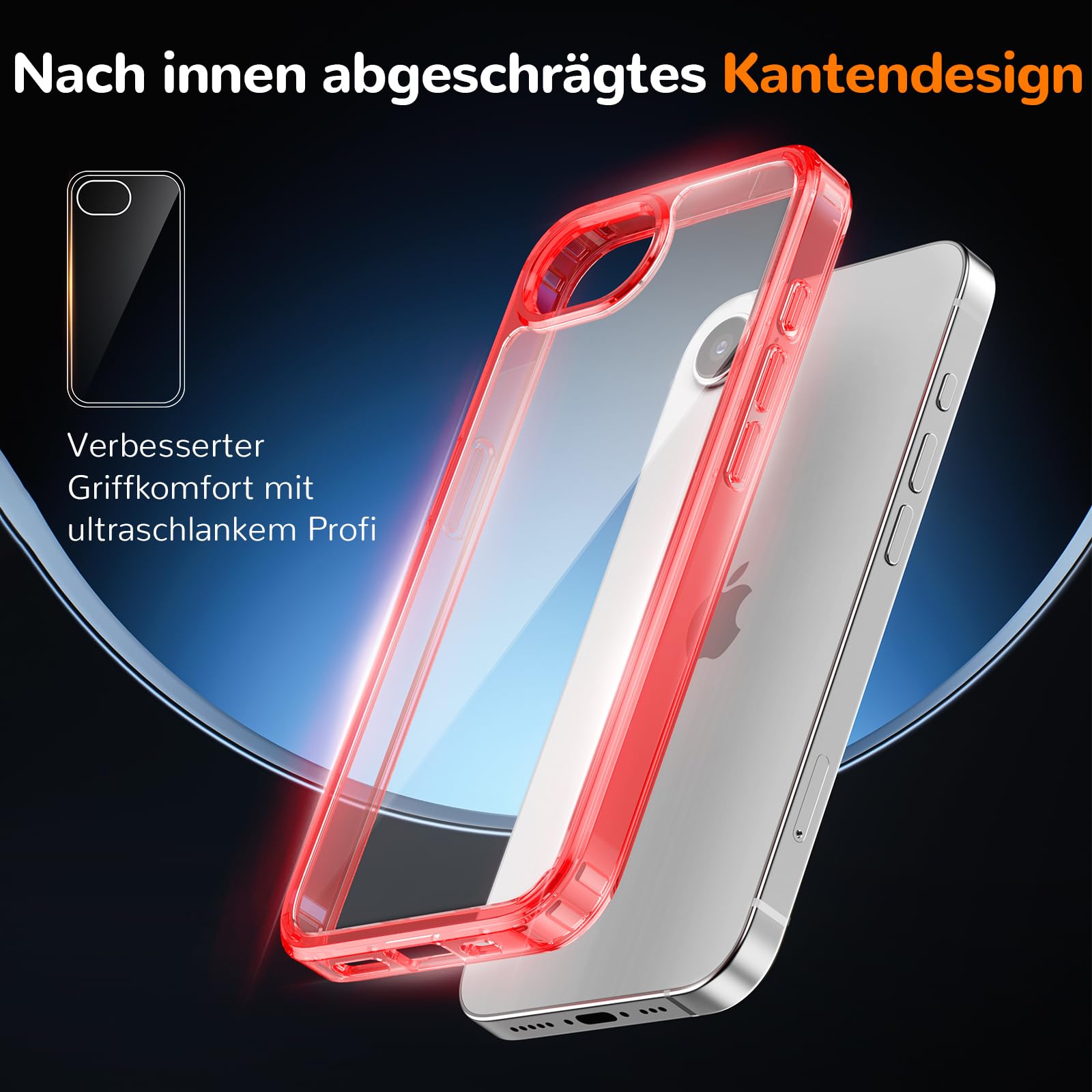 Clear Case for iPhone 15, Ultra Thin, Shockproof TPU Cover, Anti-Yellowing, Crystal Clear, Phone Case for Apple iPhone 15 - Clear — view 518
