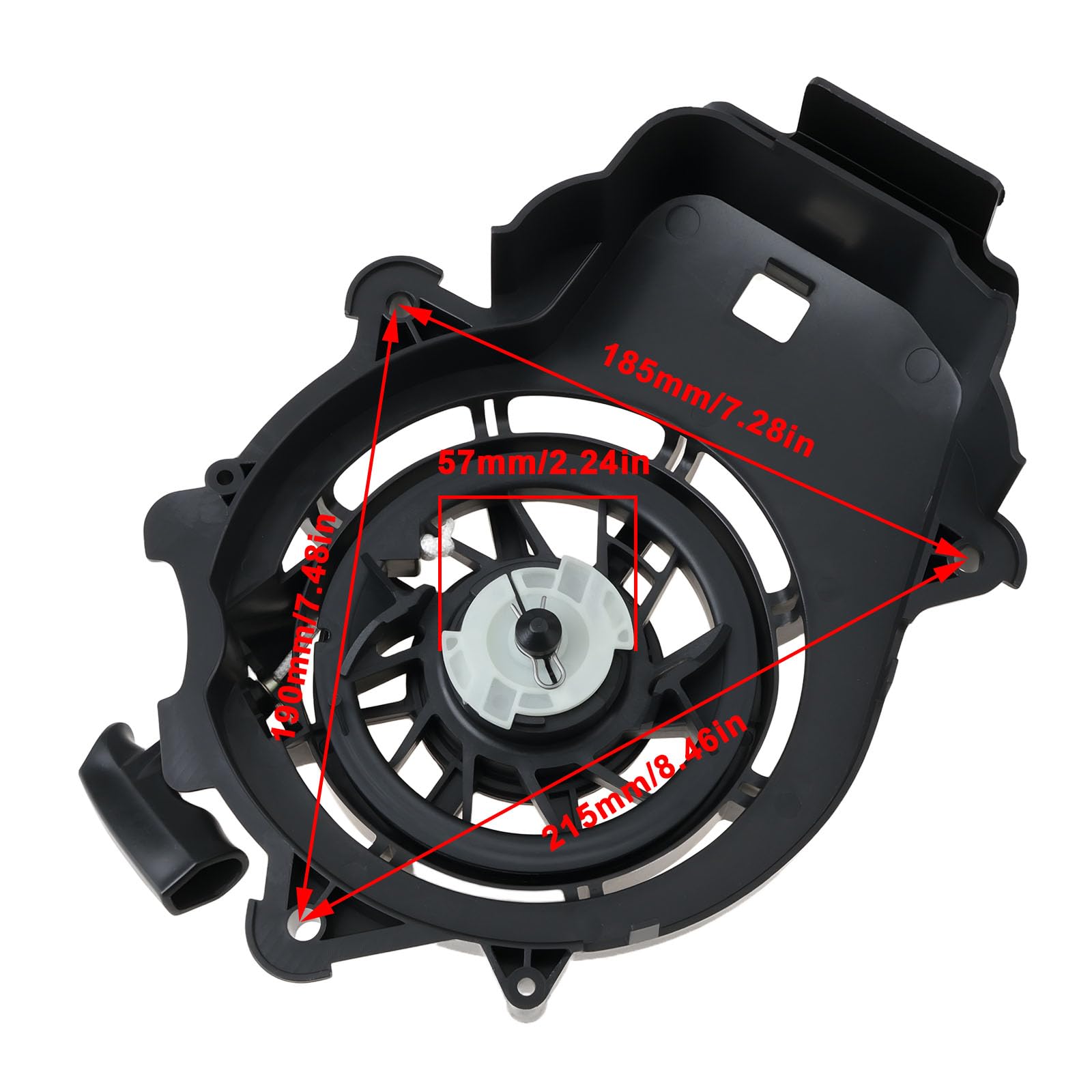 Arrancador de Cuerda 594062 Compatible con Motores Briggs&Stratton B&S 650EXi Y 675EXi