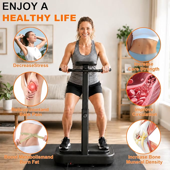 Máquina de Ejercicio Plataforma Vibratoria para Fitness miniatura 2