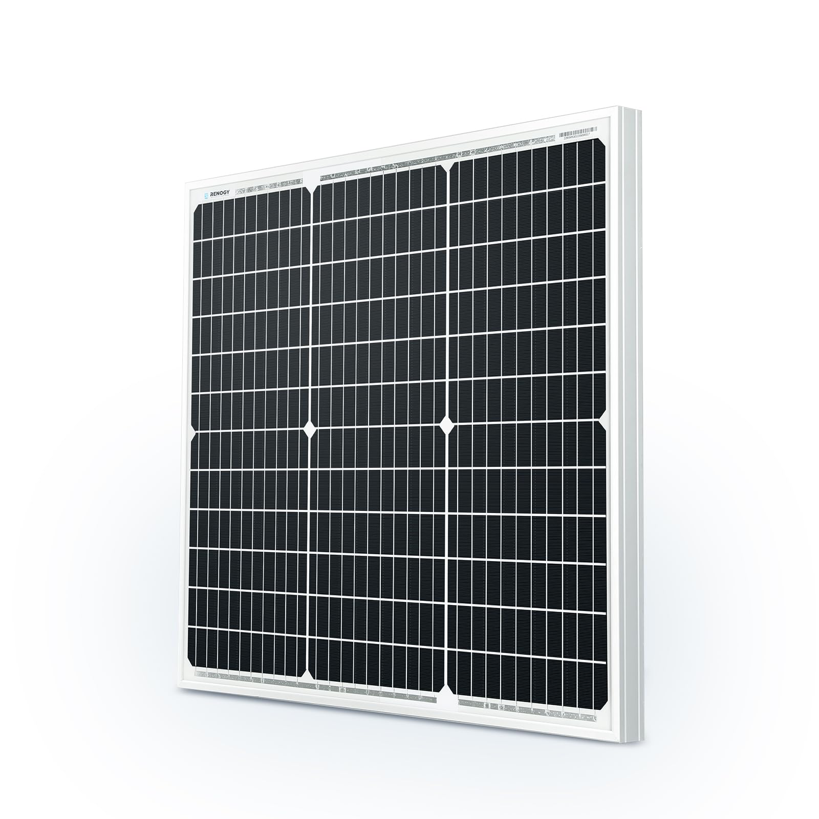 Solar Panel 50 Watt 12 Volt, High-Efficiency 50W Solar Panel Monocrystalline PV Module Power Charger for RV Marine Rooftop Farm Battery and Other Off-Grid Applications