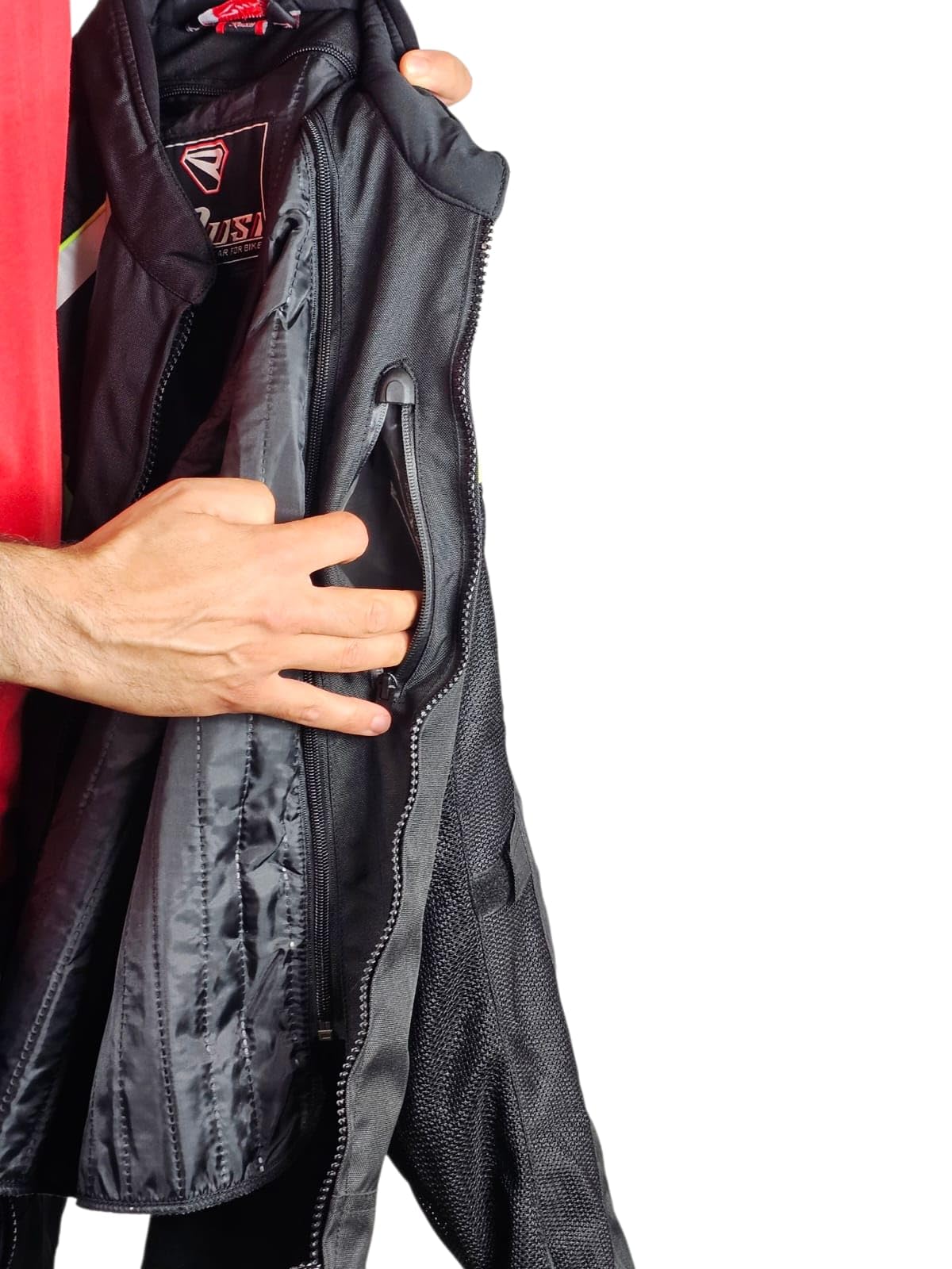 WinNet Giacca Giubbotto Moto leggero primaverile estivo Traforato traspirante Ventilato per l'Estate con Protezioni
