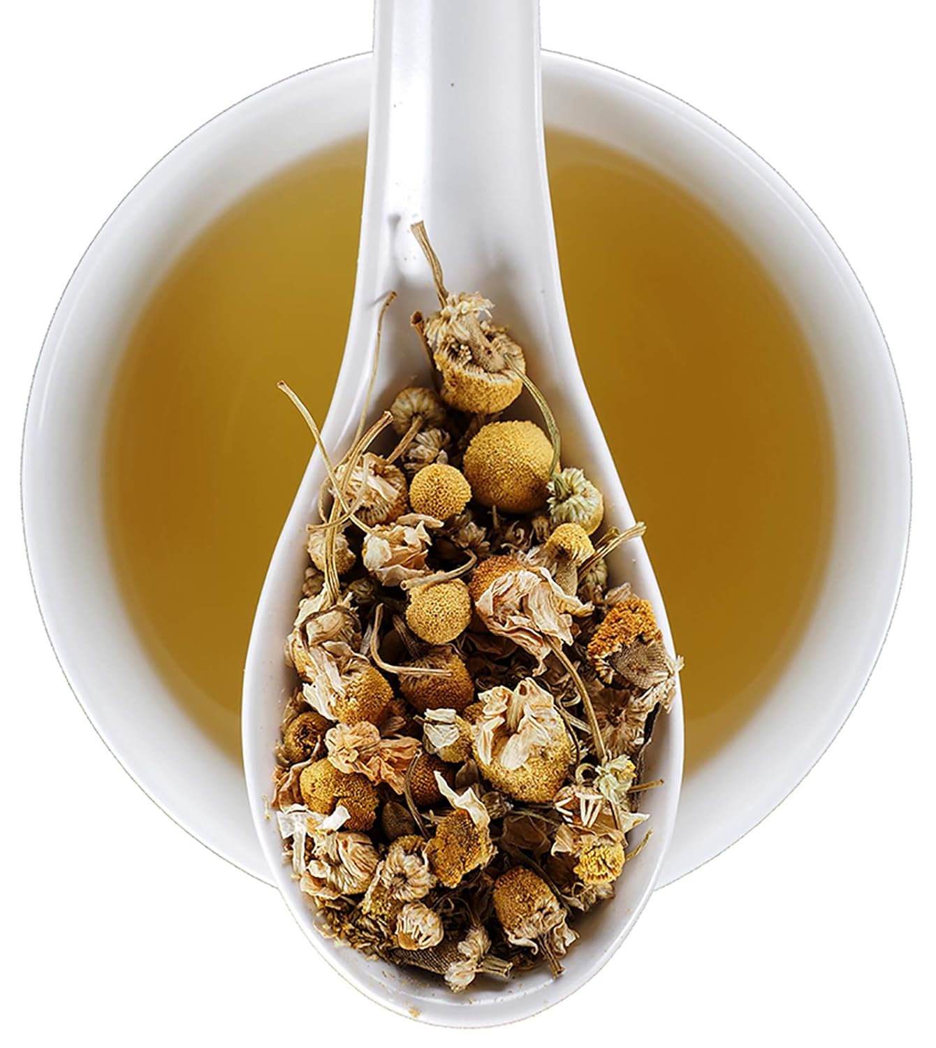 Elmwood Inn Fine Teas, Chamomile Caffeine-Free Herbal, 8-Ounce Pouches