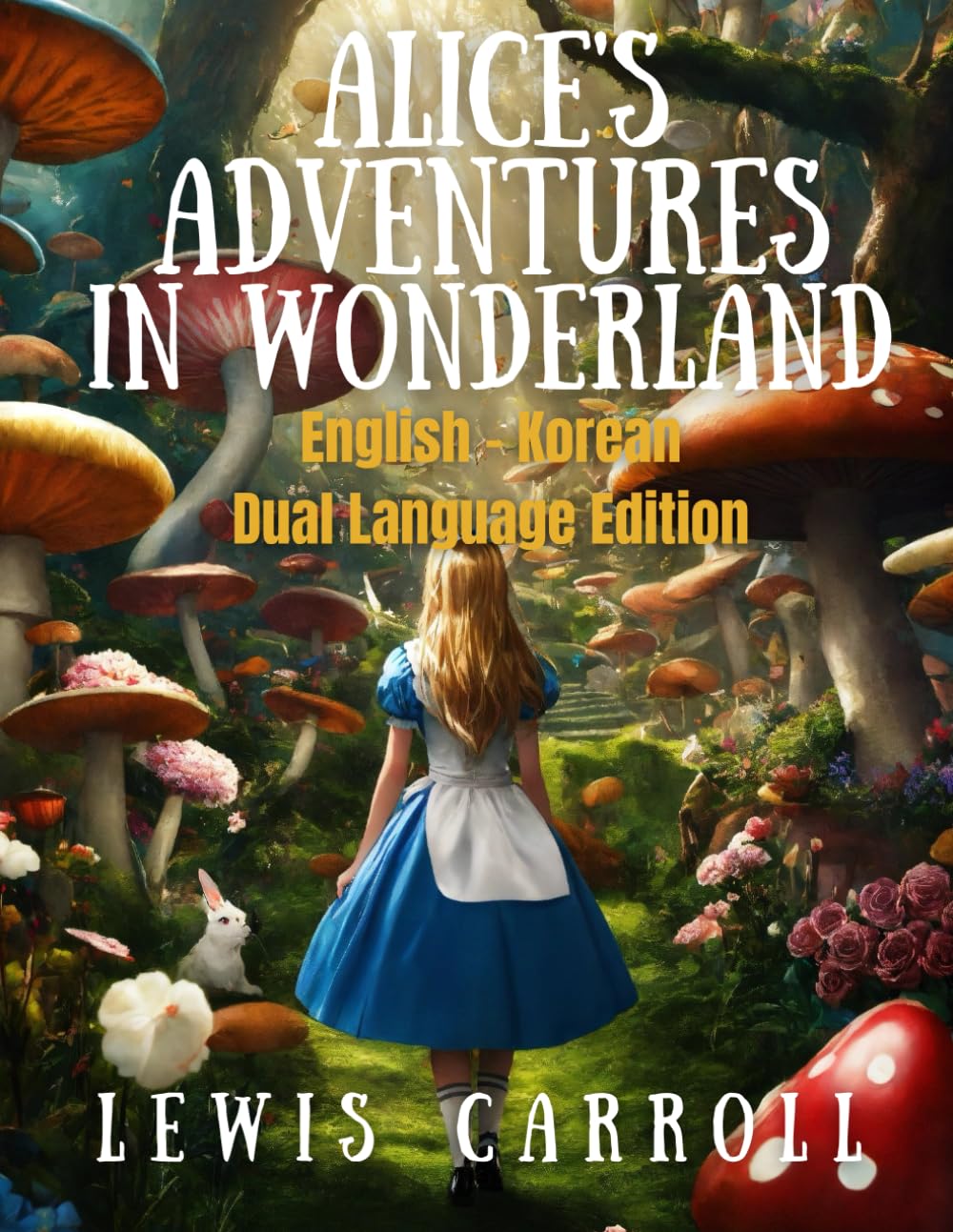 Alice's Adventures in Wonderland: English - Korean Dual Language Edition