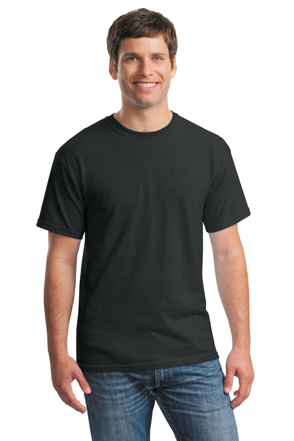 Gildan Men's Tweed 5.3 Oz. Heavy Cotton T-Shirt (5000) - M
