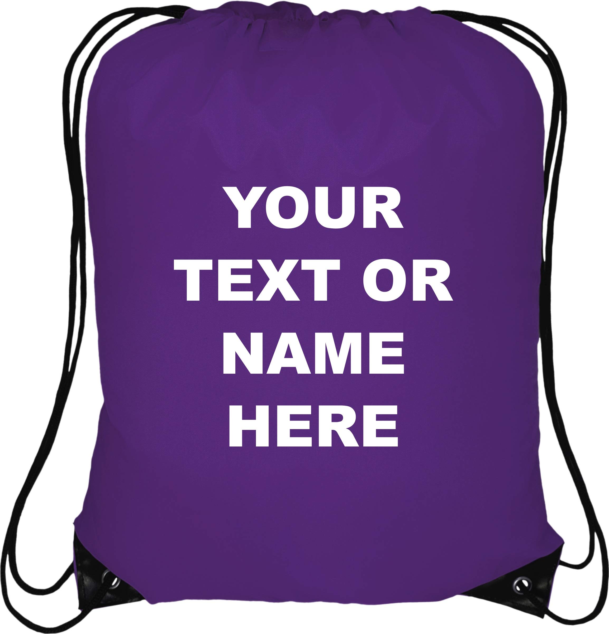 Ultimate-Line Personalised Drawstring bag (Purple)