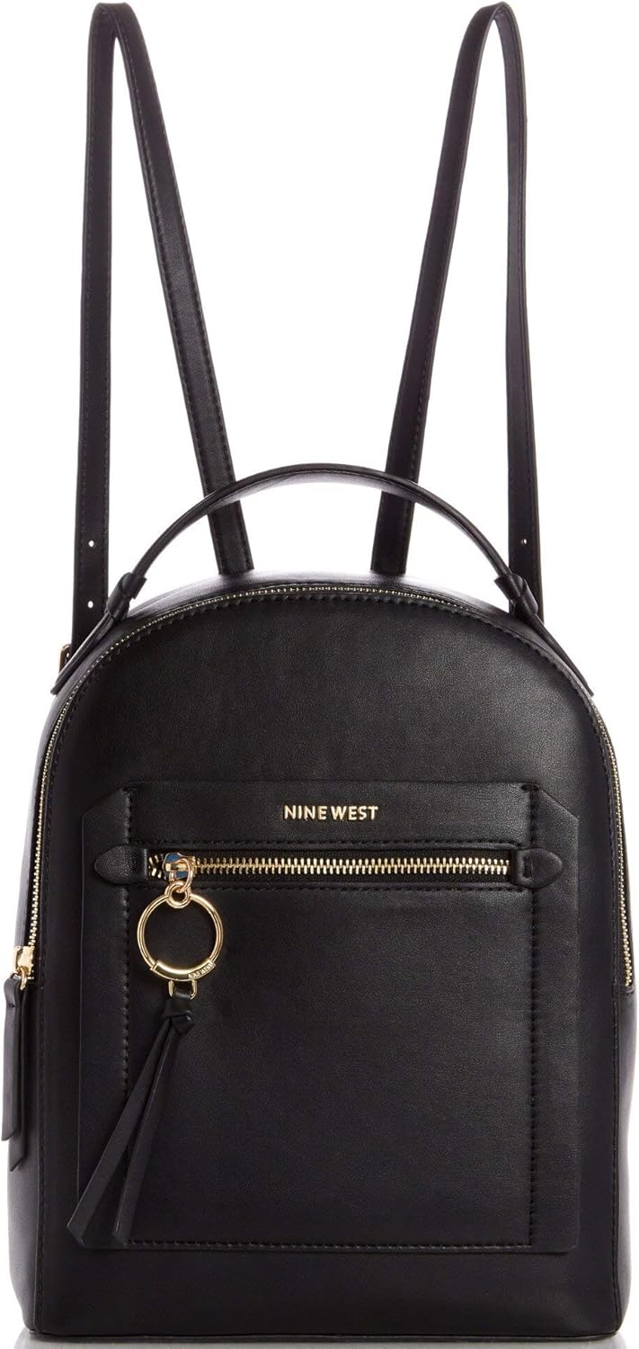 Nine West Backpack, Black, large Clothing, Shoes & Jewelry