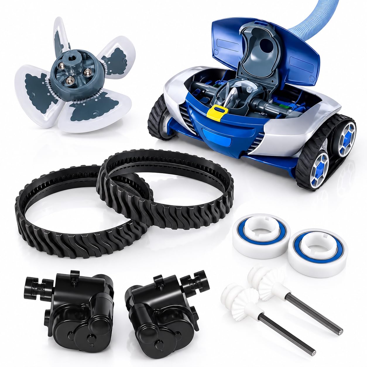 Kit de mise au point pour nettoyeur de piscine pour Zodiac pour Baracuda MX8 MX6, ensemble de réparation professionnel avec composants R0524900 R0796200 R0524700 R0524800