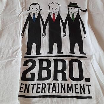 Amazon.co.jp: 2BRO 弟者 兄者 おついち Tシャツ LL : ファッション