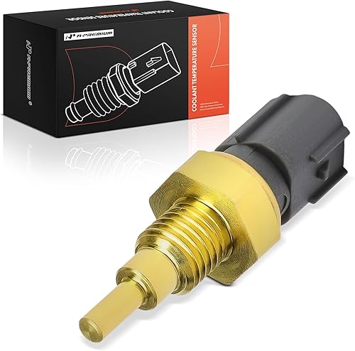 A-Premium Sensor de temperatura del refrigerante del motor 3 cuchillas compatible con Toyota, Subaru, Scion, Saab, Mazda, Chevrolet, se adapta a