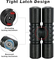 Vista 4 de RANMING Twist Shaker ABS Shakers de Doble Fila de Volumen Medio Instrumentos de Percusión Latina para Acompañamiento, Estudio, Banda, Bateristas