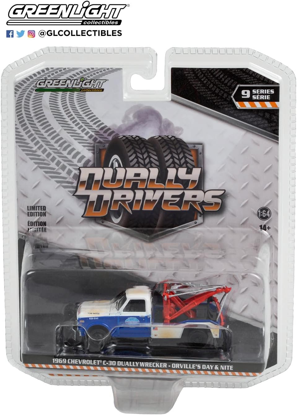 Collectibles Greenlight 46090 Dually Drivers Series 9 Complete Set of Six (6) Diecast Models 1:64 Scale : Arts, Crafts & Sewing