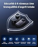 SwitchBot Serrure Ultra connectée WiFi avec Keypad Vision Pro, reconnaissance faciale 3D & veines de la paume, déverrouillage sans contact, compatible cylindre européen, Matter, Alexa, Google, IFTTT - 9