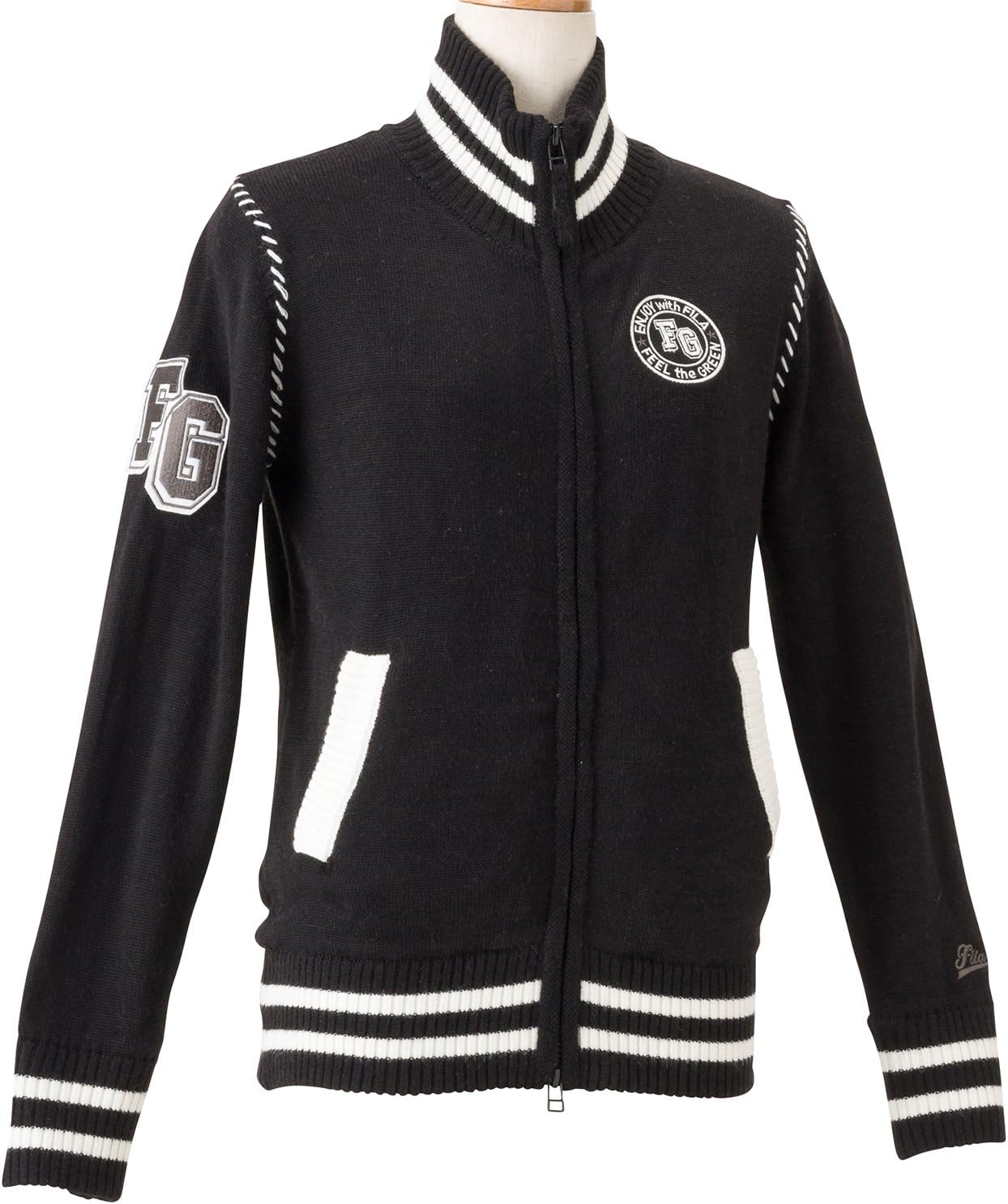 FILA GOLF ブラックジャケット Mサイズ FILA GOLF ブラックジャケット Mサイズ FILA GOLF FILAGOLF