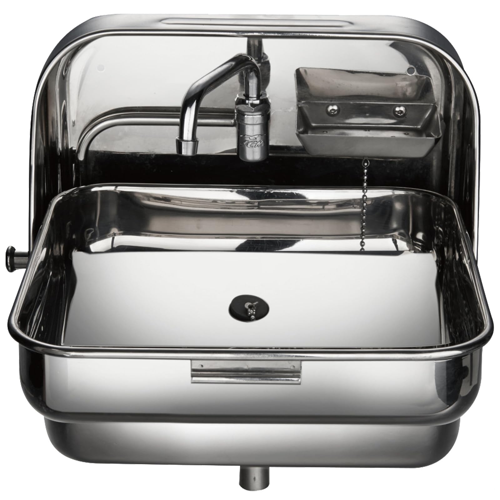 Évier pliable mural pour optimiser les petites cuisines de camping-car et fourgon aménagé