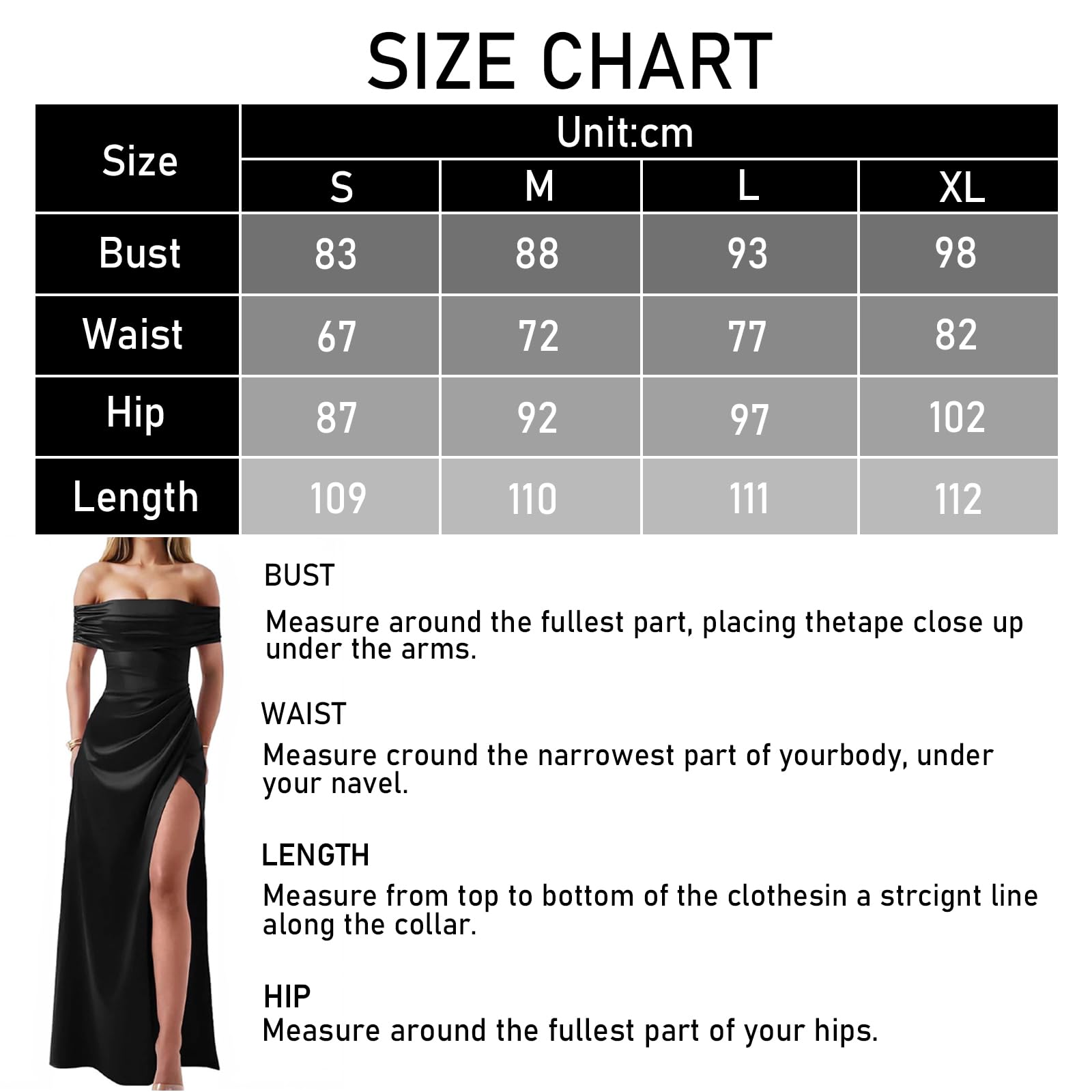 Robe de Soirée Femme Sexy sans Manches Robe Longue Epaules Dénudées MidiRobe Elégant Fendue Slim Bodycon Robes d'Été Robes de Gala Dos Nu pour Cocktail Nuit Clubbing Fête