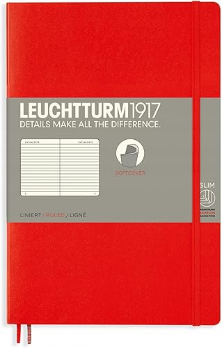 Vista 55 de LEUCHTTURM1917 - Cuaderno de tapa blanda de tapa blanda B6+ - 123 páginas numeradas para escribir y escribir en diario (Doted, Sage)